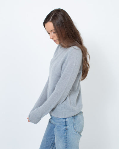 360 Cashmere Clothing Small Light Grey Pullover Sweater