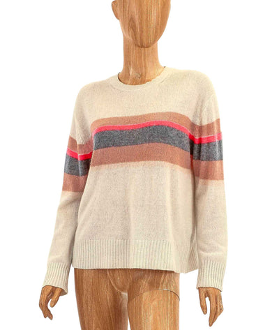 360 Cashmere Clothing XS Cashmere Striped Sweater