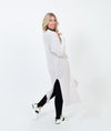 360 Cashmere Clothing XS Chunky Knit Long Cardigan