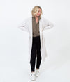 360 Cashmere Clothing XS Chunky Knit Long Cardigan