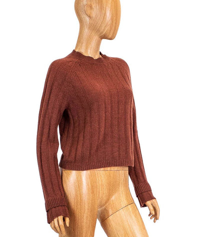 360 Cashmere Clothing XS Ribbed Cashmere Sweater