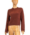360 Cashmere Clothing XS Ribbed Cashmere Sweater