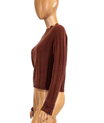 360 Cashmere Clothing XS Ribbed Cashmere Sweater