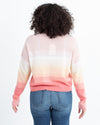 360 Cashmere Clothing XS Striped Cashmere Pullover Sweater