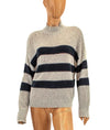 360 Cashmere Clothing XS Striped Cashmere Sweater
