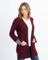 360 Cashmere Clothing XS Two Toned Cashmere Cardigan