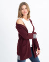 360 Cashmere Clothing XS Two Toned Cashmere Cardigan