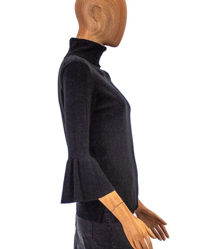 525 America Clothing Small Bell Sleeve Turtleneck Sweater