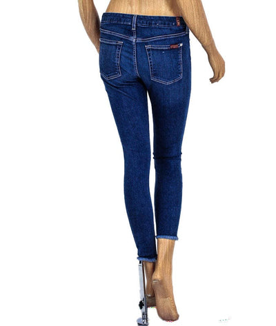7 for all Mankind Clothing Medium | US 28 Mid-Rise Ankle Skinny Jeans