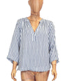 9Seed Clothing XS Cotton V-Neck Blouse