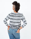 A.L.C. Clothing Medium Striped Pullover Sweater