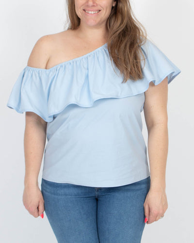 A.L.C. Clothing Medium | US 8 One Shoulder Ruffle Tank