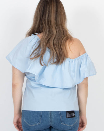 A.L.C. Clothing Medium | US 8 One Shoulder Ruffle Tank