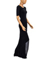 A.L.C. Clothing Small A.L.C. Fitted Black Maxi Dress