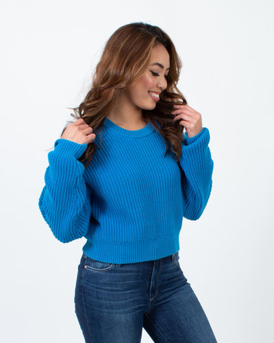 A.L.C. Clothing Small Blue Knit Sweater