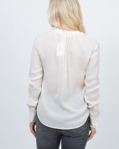A.L.C. Clothing Small | US 4 Sheer Silk Blouse