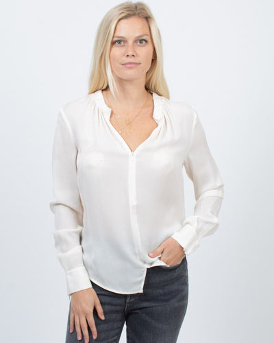 A.L.C. Clothing Small | US 4 Sheer Silk Blouse