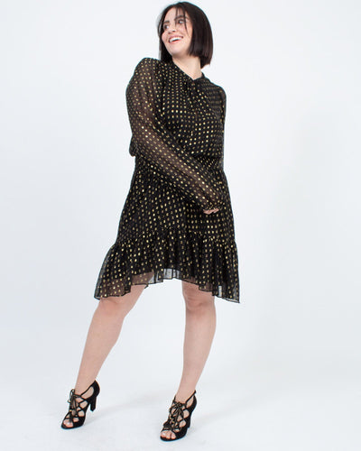 A.L.C. Clothing XL | US 14 Long Sleeve Mini Dress