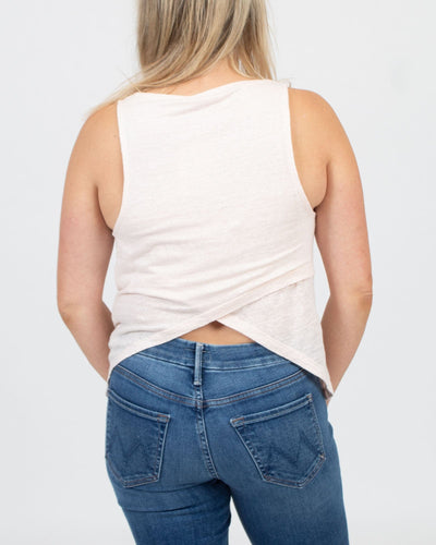 A.L.C. Clothing XS | 0 Pink Linen Tank