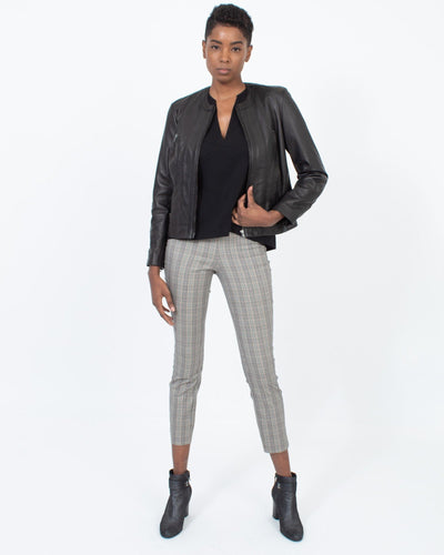 A.L.C. Clothing XS | US 2 Black Short Sleeve Blouse