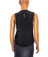 A.L.C. Clothing XS | US 2 Black Sleeveless Silk Blouse