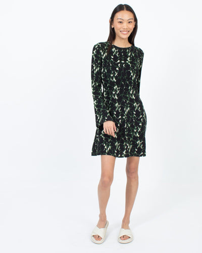 A.L.C. Clothing XS | US 2 Printed Long Sleeve Mini Dress