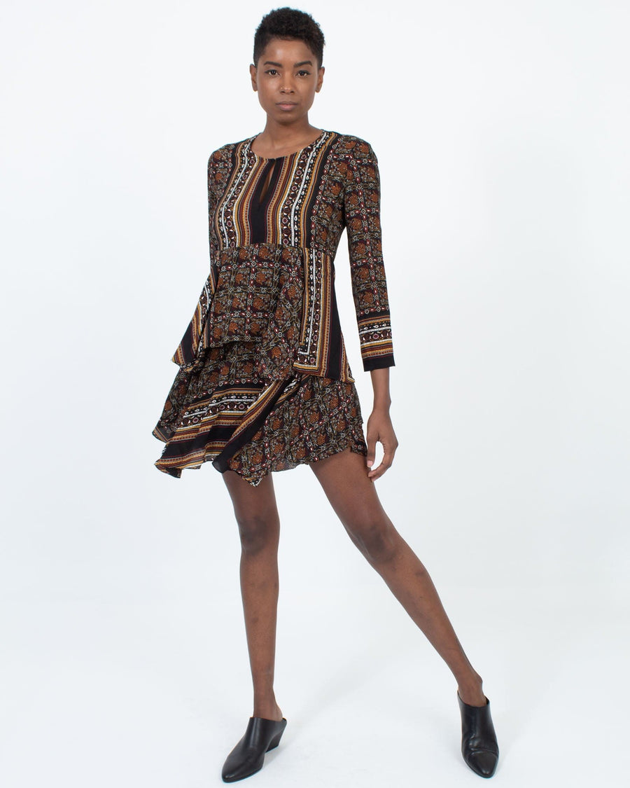 A.L.C. Clothing XS | US 2 Printed Mini Dress