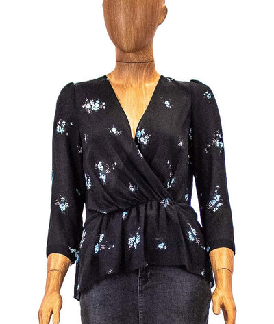 A.L.C. Clothing XS | US 2 Sheer Floral Blouse