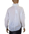 A Shirt Thing Clothing XS 3/4 Sleeve White Blouse