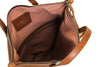ABLE Bags One Size Large "Emnet Foldover" Bag with Crossbody Strap