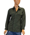 ABLE Clothing Small Snap Button Military Jacket