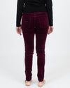 Adriano Goldschmied Clothing Large | US 30 "The Legging Super Skinny" Velvet Pant