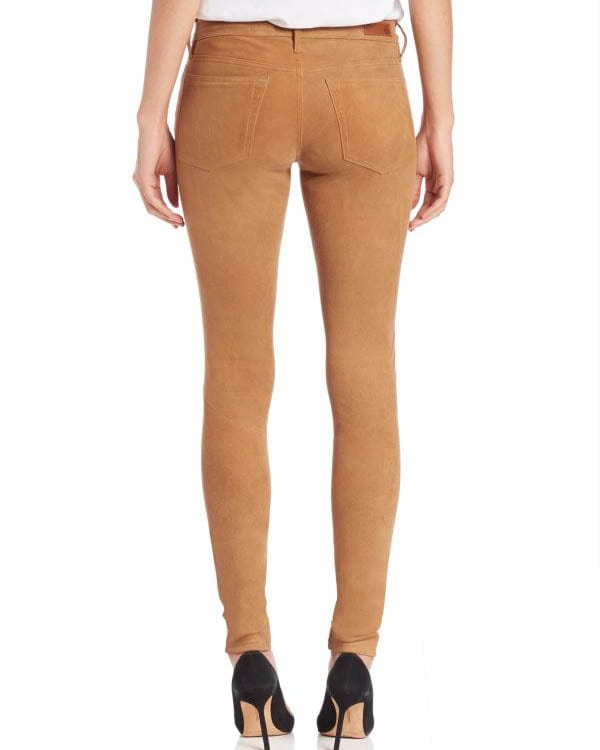 Adriano Goldschmied Clothing Medium | US 27 "The Legging" Suede Pants