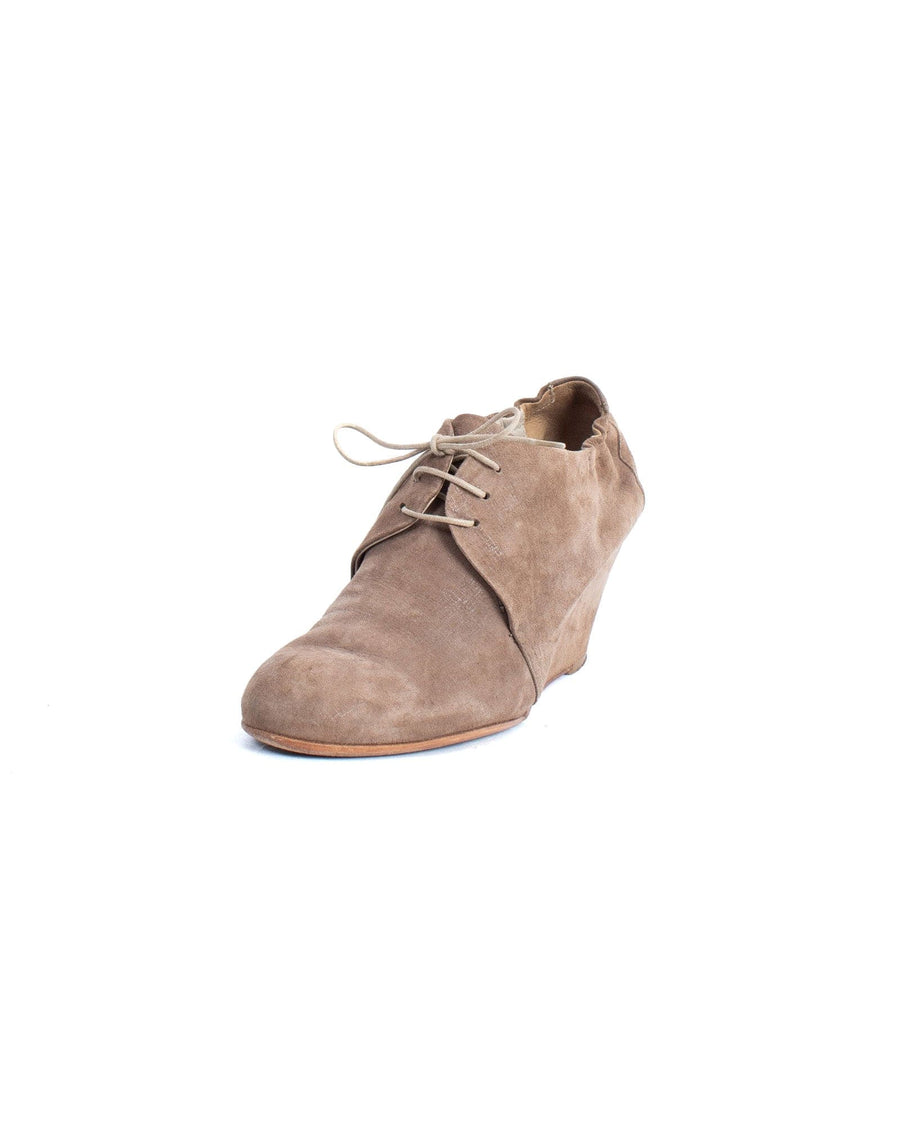 AGL Shoes Medium | US 9 Suede Lace Up Wedges