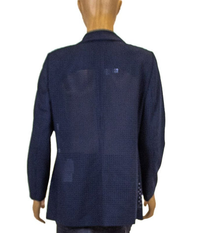 Akris Punto Clothing Large | US 12 Perforated Blazer