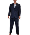 Aldo Conti Clothing XL Navy Two-Piece Suit