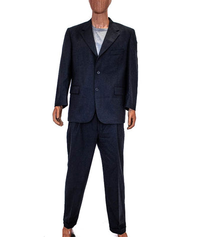 Aldo Conti Clothing XL Navy Two-Piece Suit