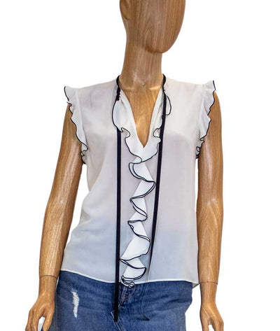 ALEXIS Clothing Small Sleeveless Silk Blouse