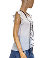 ALEXIS Clothing Small Sleeveless Silk Blouse