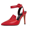 Alias Mae Shoes Small | US 7 I AU 37 Red Pointed-Toe Heels
