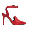Alias Mae Shoes Small | US 7 I AU 37 Red Pointed-Toe Heels