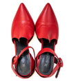 Alias Mae Shoes Small | US 7 I AU 37 Red Pointed-Toe Heels