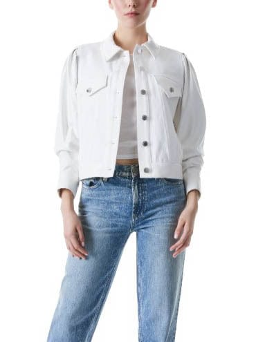 Alice + Olivia Clothing Large "Renee" Vegan Leather Jacket