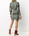 Alice + Olivia Clothing Medium | US 6 "Tanisha" Green Paisley Dress