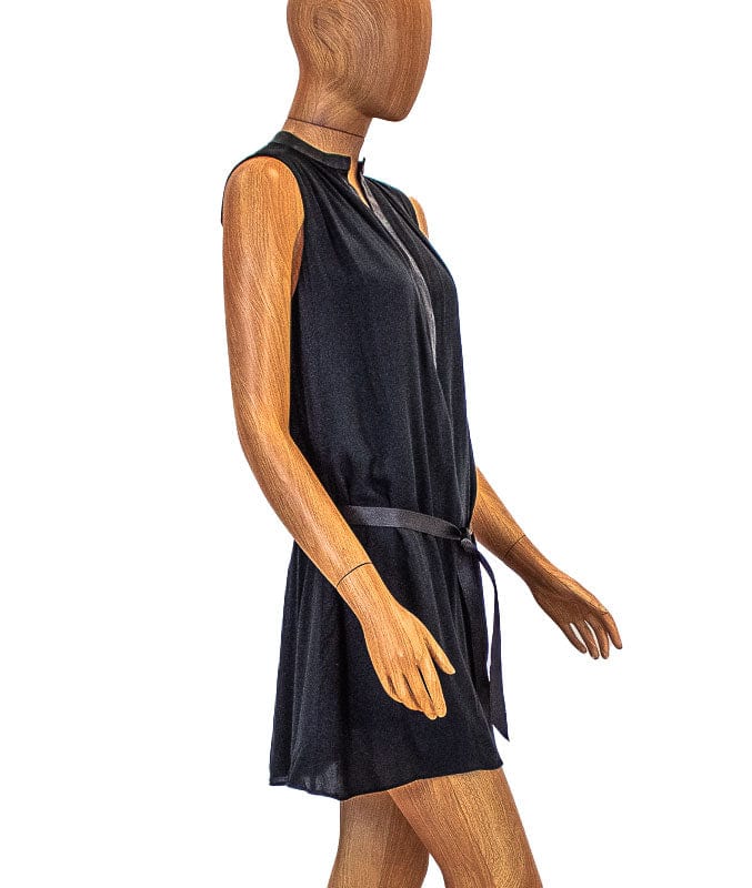 Alice + Olivia Clothing Small Sleeveless Black Mini Dress