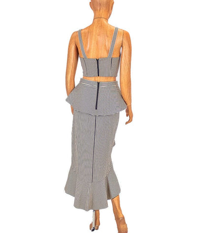 Alice + Olivia Clothing Small | US 4 Striped Skirt Set