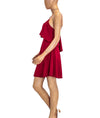 Alice + Olivia Clothing XL | US 12 Ruffle Mini Dress