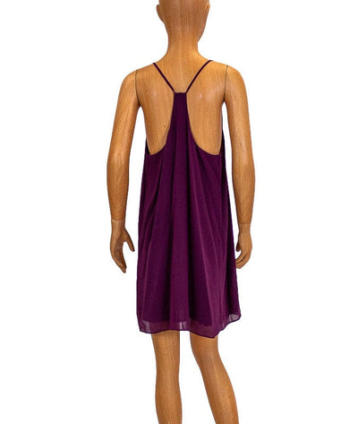 Alice + Olivia Clothing XS Purple Slip Dress
