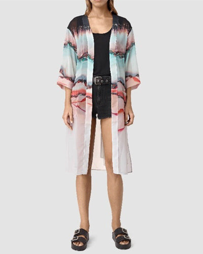 ALLSAINTS Clothing Medium | US 6 "Crystal" Kimono