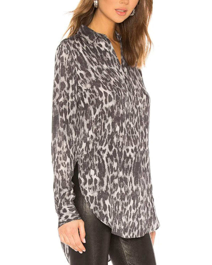 ALLSAINTS Clothing Small "Keri" Leopard Top